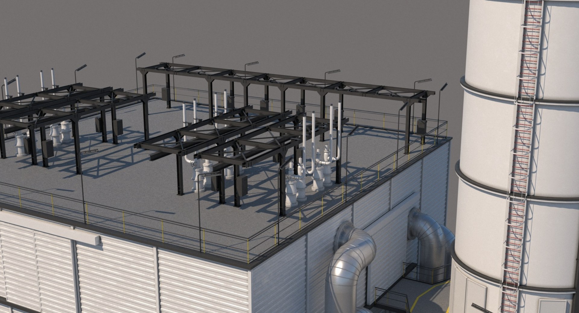 3D Factory Module - TurboSquid 1174094