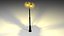 lamp post basic lighting 3d model