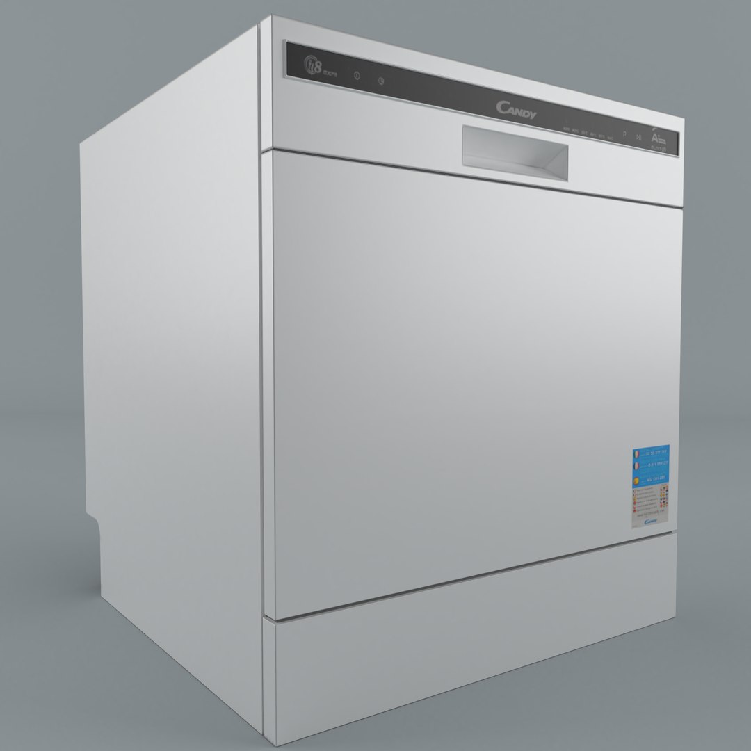 General electric dishwasher model TurboSquid 1582116