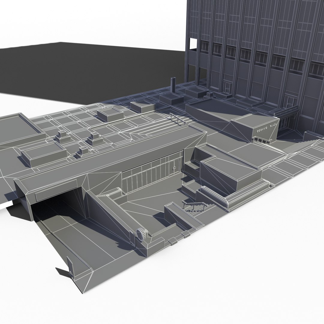 3d Office Building Model