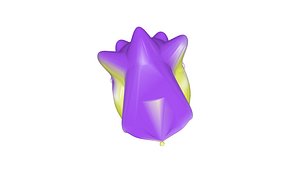 3D cute monster 3d model model