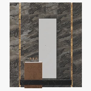 LUXURY - Bathroom 01 3D model