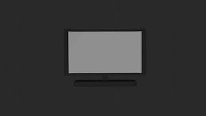 Low-Poly Monitor