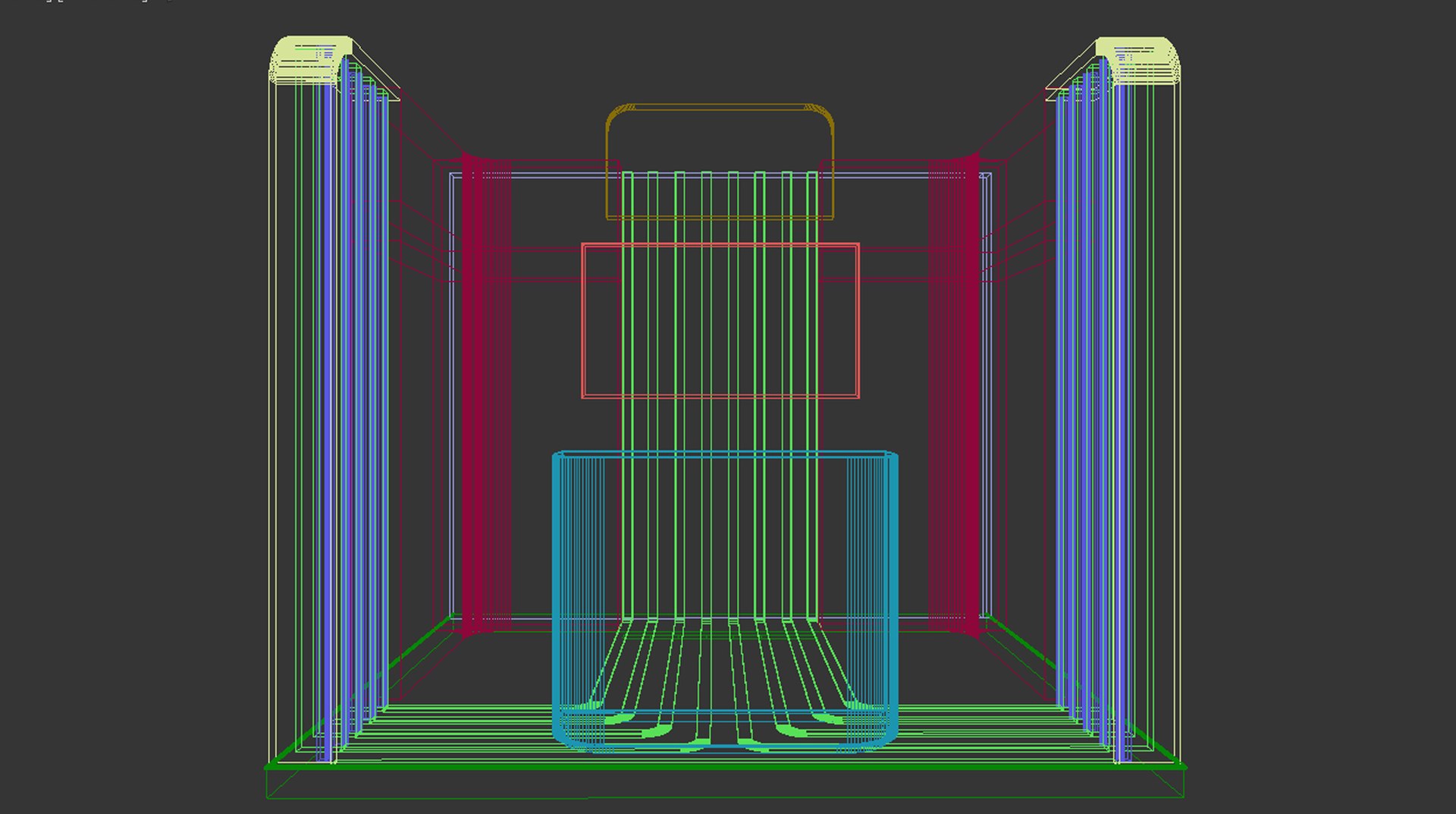Booth Standard 3D Model - TurboSquid 2164355