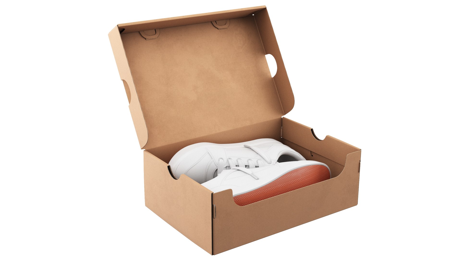 Shoe Box With Sneakers Model - TurboSquid 2379398