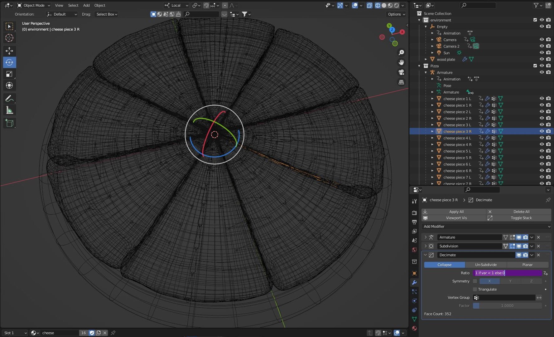 Pizza 3D model https://p.turbosquid.com/ts-thumb/J0/xyTao7/IJ/cheesedecimatedriver/jpg/1652764150/1920x1080/fit_q87/eb2643a0717471e1abb090c1b8909f36f48b1db5/cheesedecimatedriver.jpg