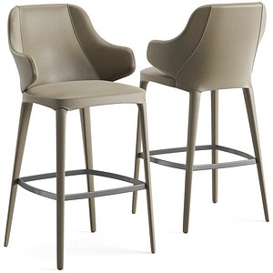 Cattelan Italia Wanda Bar Chair 3D model