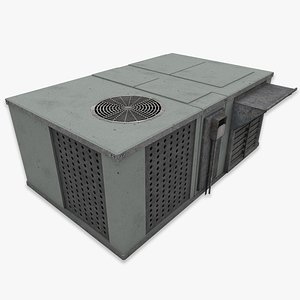 3d rooftop air condition unit