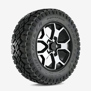 3D wrangler wheel duratrac model