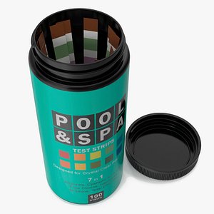 Water Softener Test Strips Jar Opened model