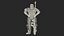 Soldier in Futuristic Exoskeleton Idle Pose