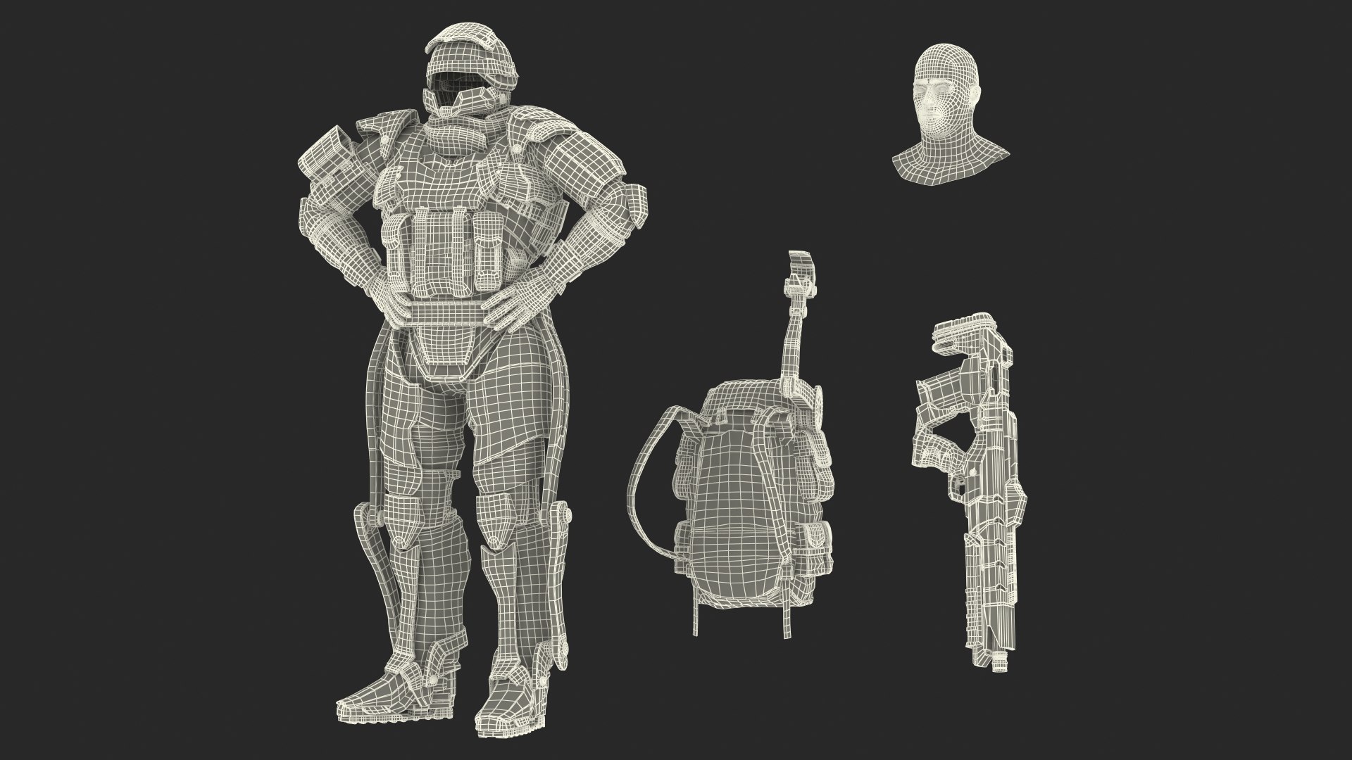 3D Soldier in Futuristic Exoskeleton Idle Pose model https://p.turbosquid.com/ts-thumb/J1/2r7jlg/fh/soldierinfuturisticexoskeletonidleposemb3dmodel040/jpg/1701745361/1920x1080/fit_q87/56670335554abc92fe8b4f269ca6dd49a3ffdcc8/soldierinfuturisticexoskeletonidleposemb3dmodel040.jpg