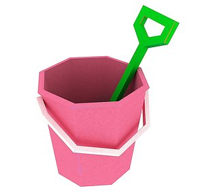 bucket spade 04 3D