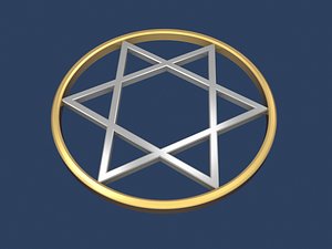 Star of David Circle