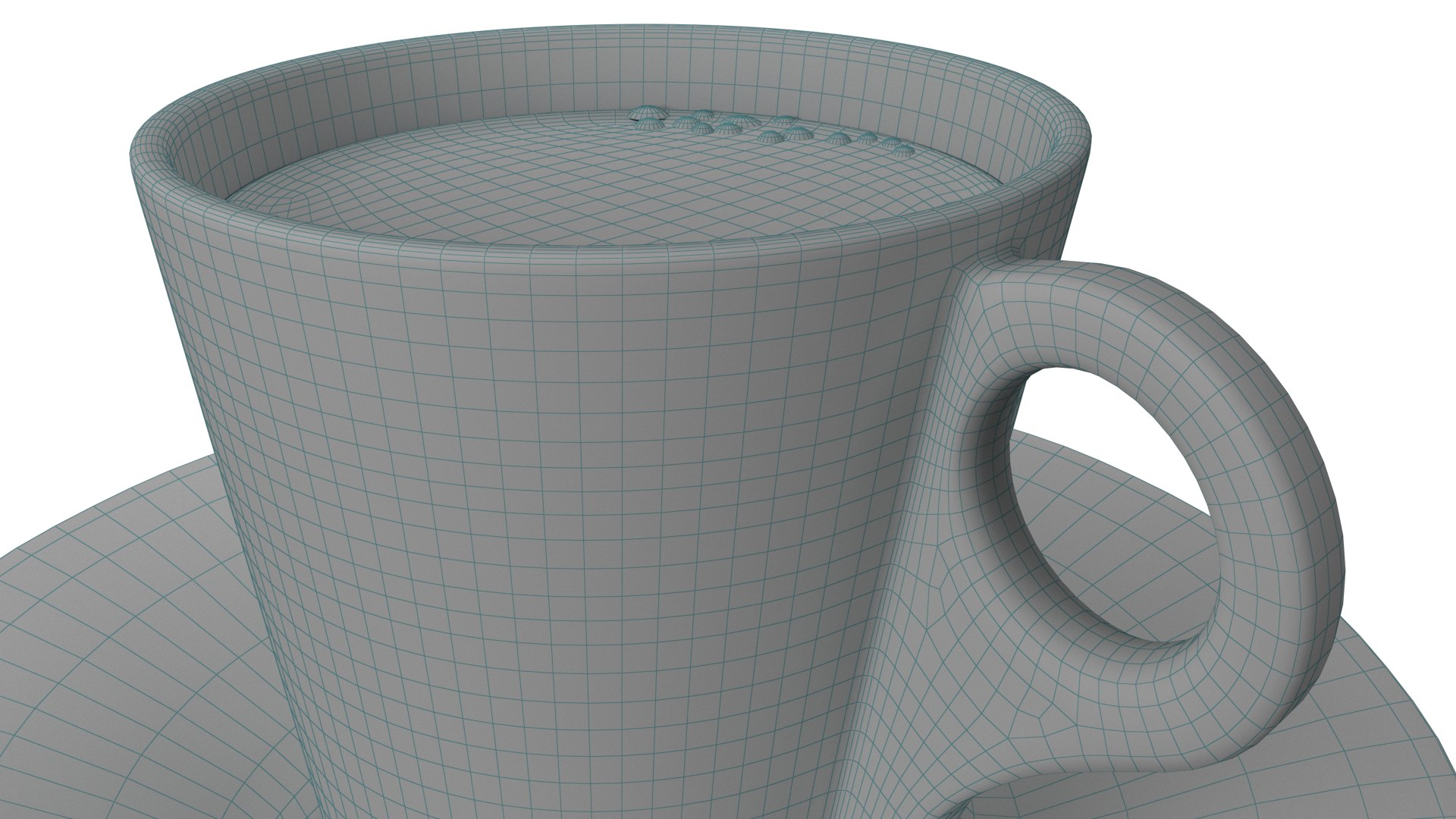 Cup of Lavazza coffee 3D model