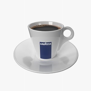 Lavazza Coffee Cup 3D