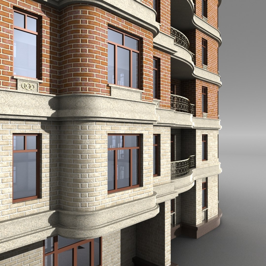 3d House Residence Model