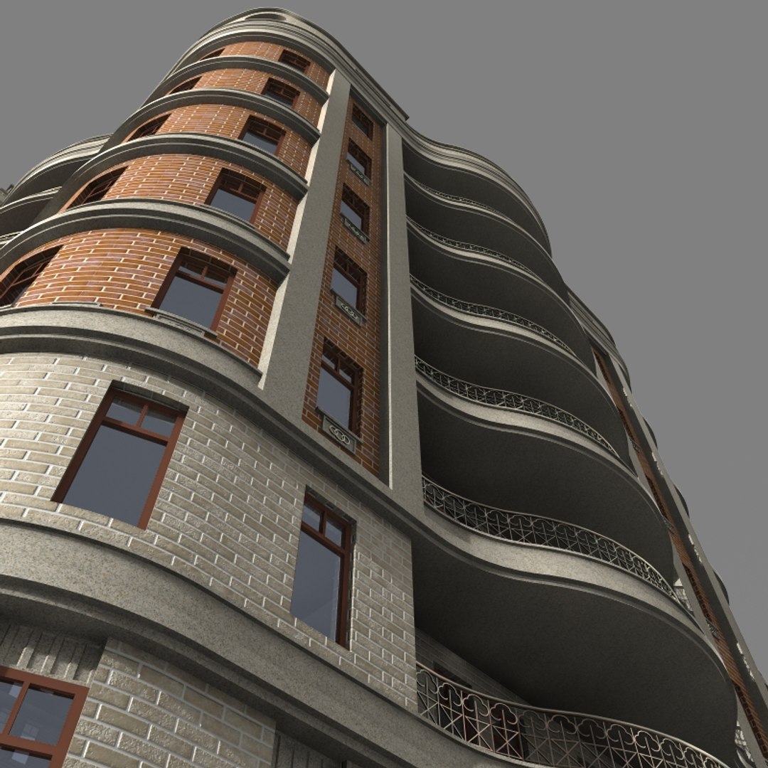 3d House Residence Model