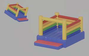 Bouncy Castle 3D model
