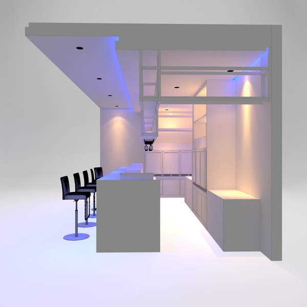 3D model Bar 1 - TurboSquid 1730616