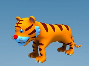 Cartoon tiger