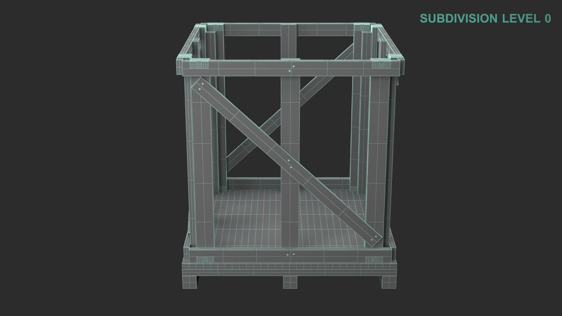 Shipping Crate 3D Model - TurboSquid 2044128