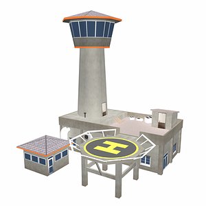 air traffic control tower model