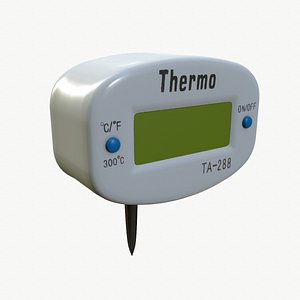 3D Kitchen Thermometer model