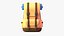 Backpack Travel 3D Illustration