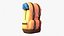 Backpack Travel 3D Illustration