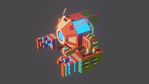 Little Droid 3D model