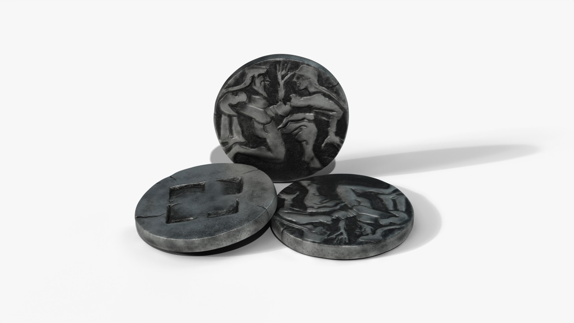 Thassos Ancient Coin 3D Model - TurboSquid 1897468