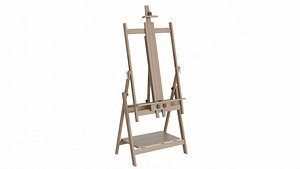 Studio Easel 3D model