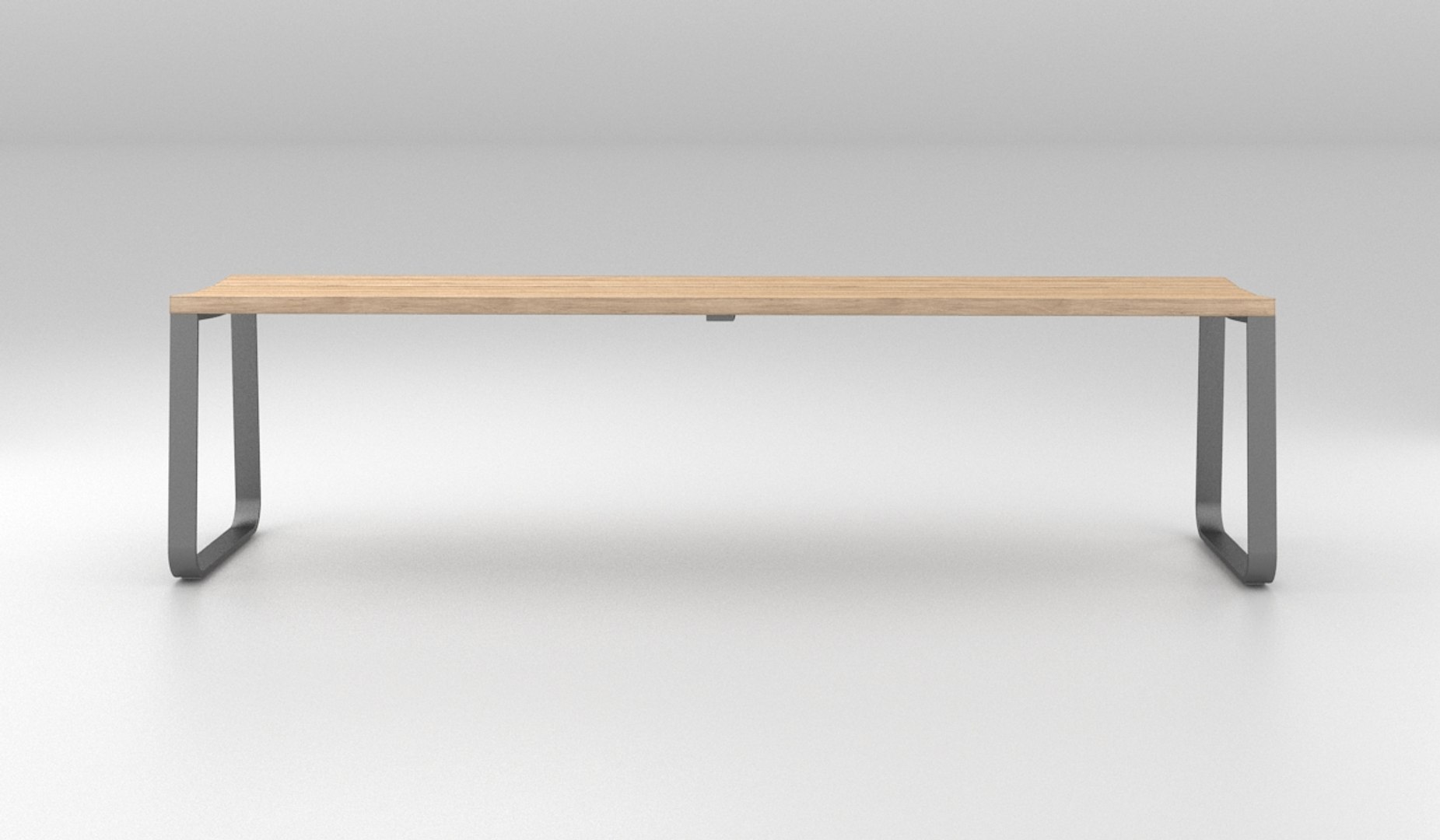 bench 3d max