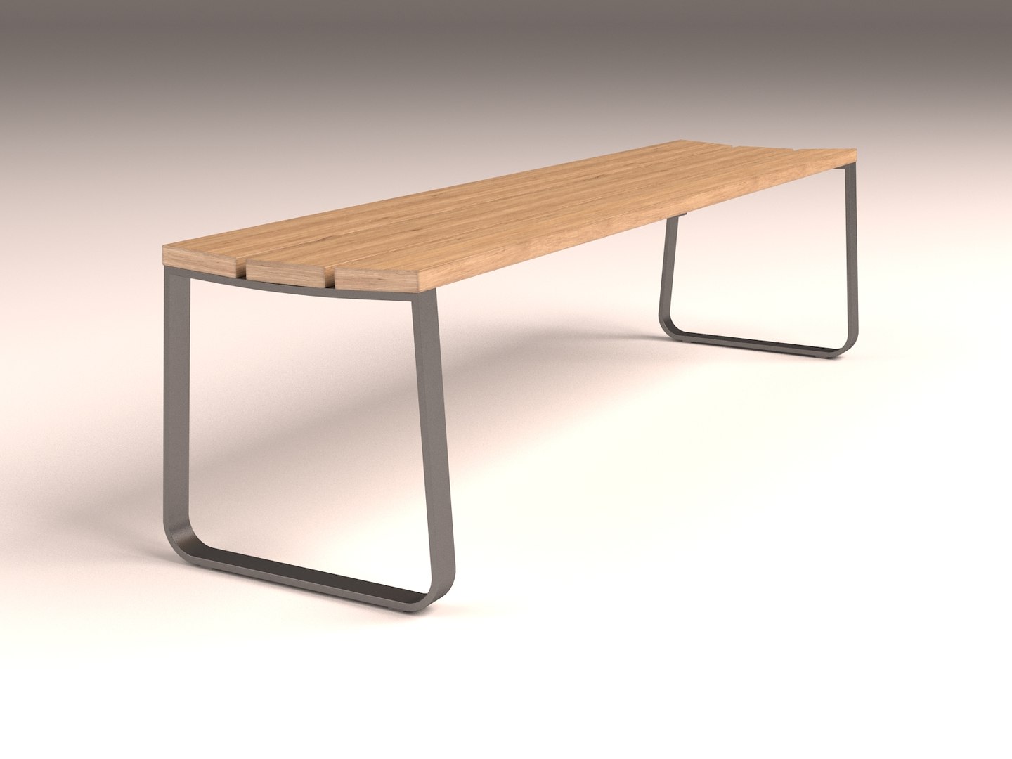 bench 3d max