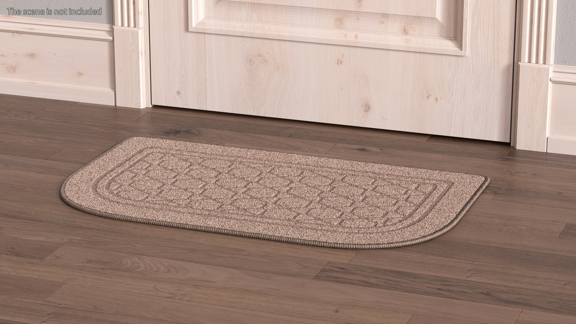 2Pcs/Set Modern Kitchen Mat Anti-slip Floor Carpet Household Carpet Long Strip Entrance Door Mat Bathroom Mat Home Decor Carpet
