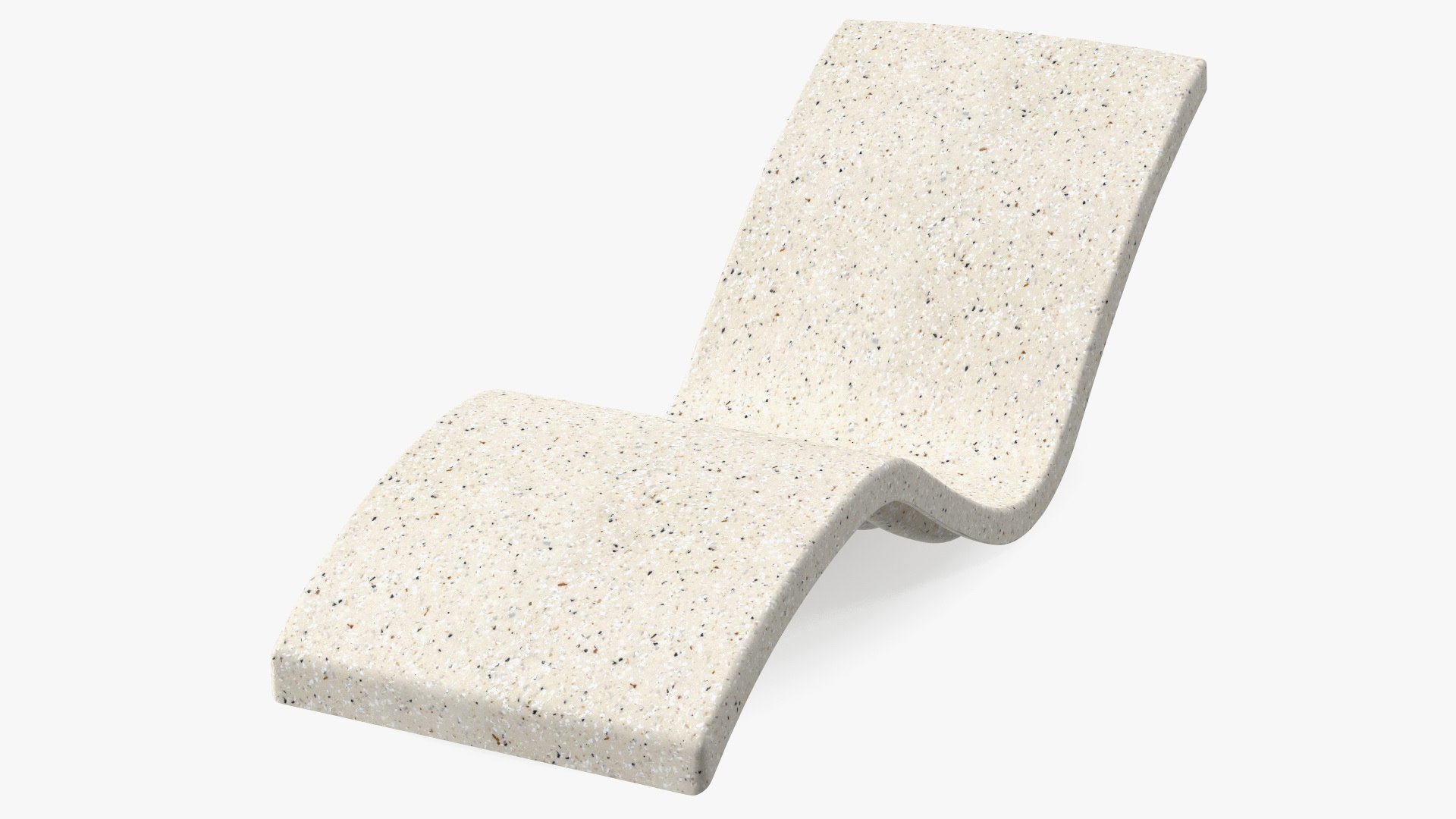 Destination Lounger for Pool Starry Seashell 3D model preview