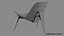 Chaise Hans Wegner Shell