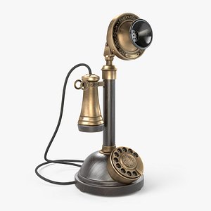 3D Retro Telephone
