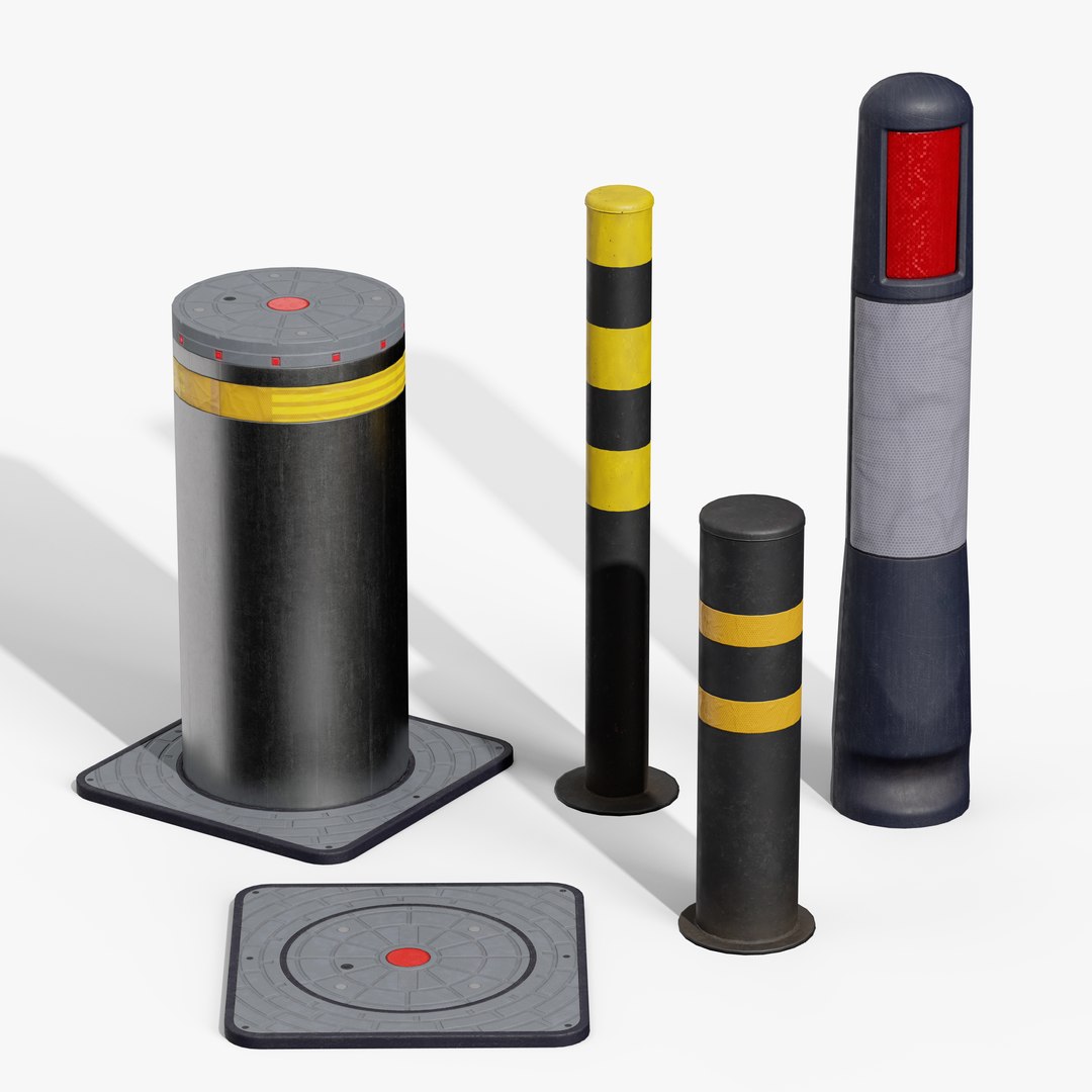 Bollard Post Pack 3D https://p.turbosquid.com/ts-thumb/J1/fSVKG2/2M/traffic_units_00/jpg/1761651381/1920x1080/fit_q87/7e96c79282d7fd80cf3916e104e4217a57924a2d/traffic_units_00.jpg