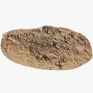 Mountain Cliffs 3D Model 3D model