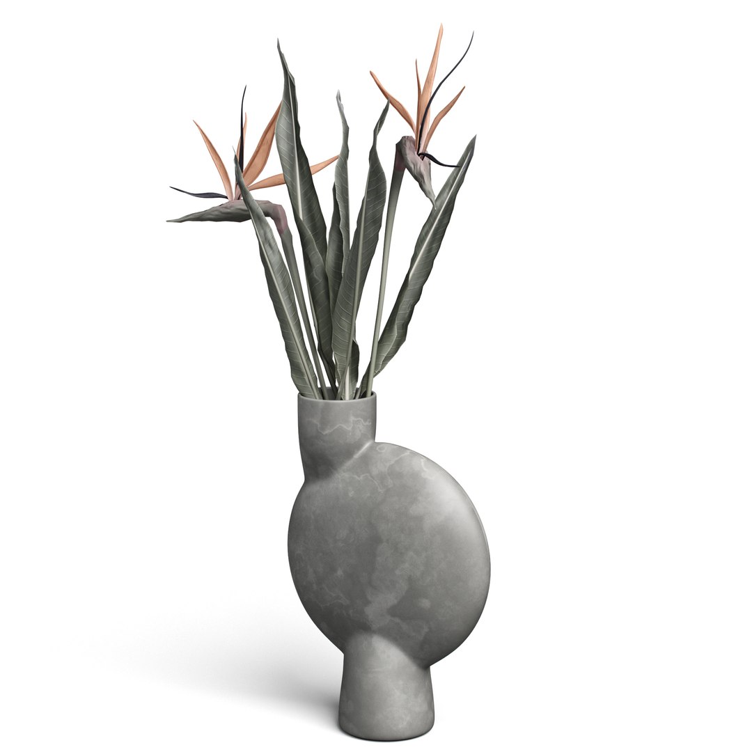 Decorative vase 18 model - TurboSquid 2172915