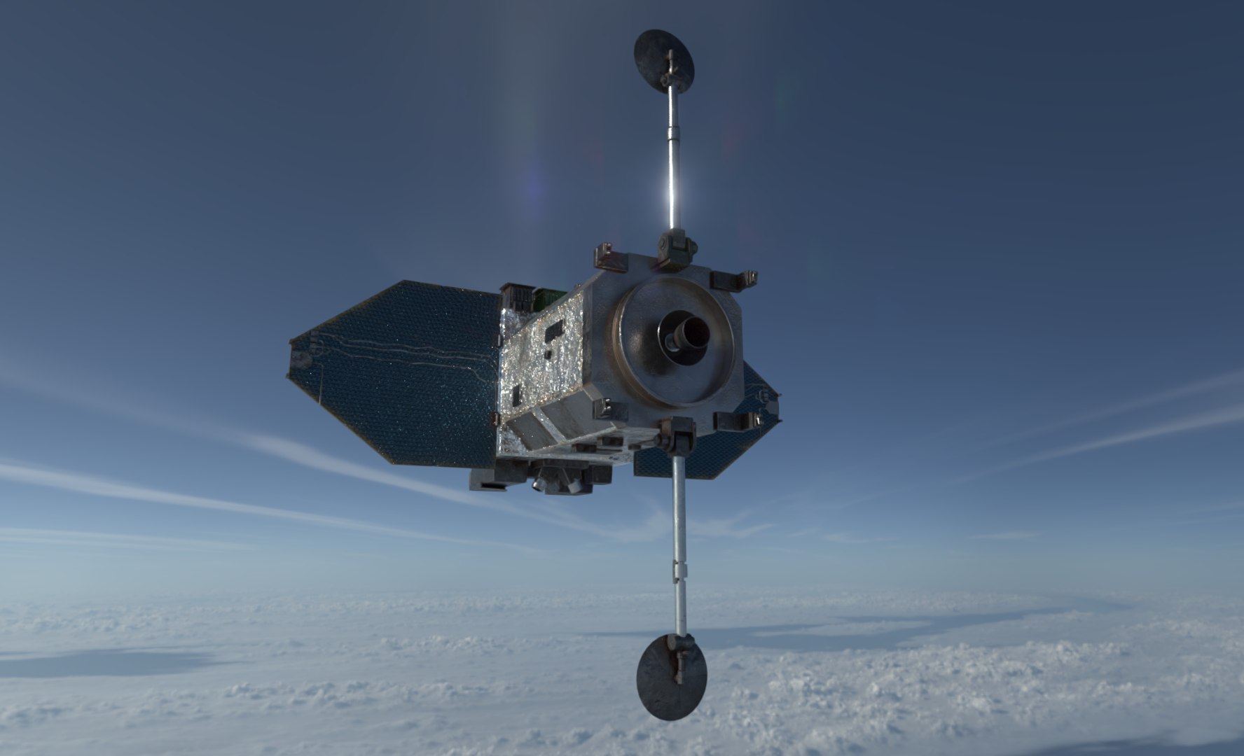 Solar Dynamics Observatory 3D Model - TurboSquid 1310940
