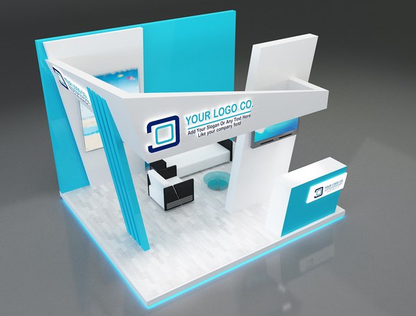 modelo 3d Stand de exposición stand a659c gratis - TurboSquid 2146338