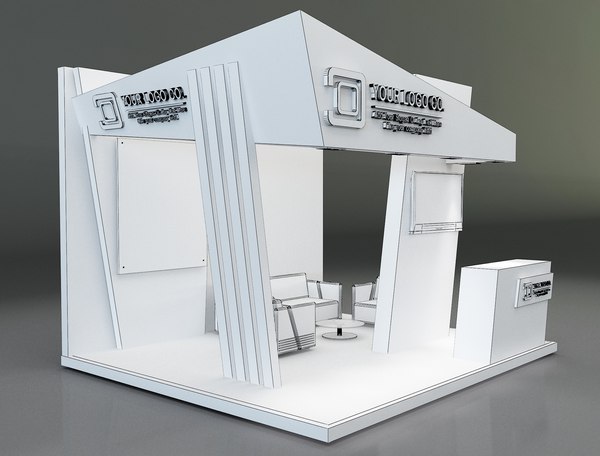 modelo 3d Stand de exposición stand a659c gratis - TurboSquid 2146338