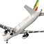 Эфиопские авиалинии Боинг 757-200F 3D-модель