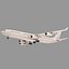airbus a340-300 3d model