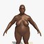 Rigged African Fat woman (April)