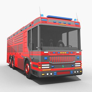 Euro Fire Rescue Emergency 3D model