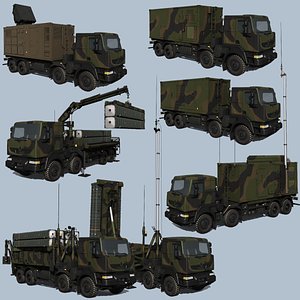 3D model SAMP-T Battalion